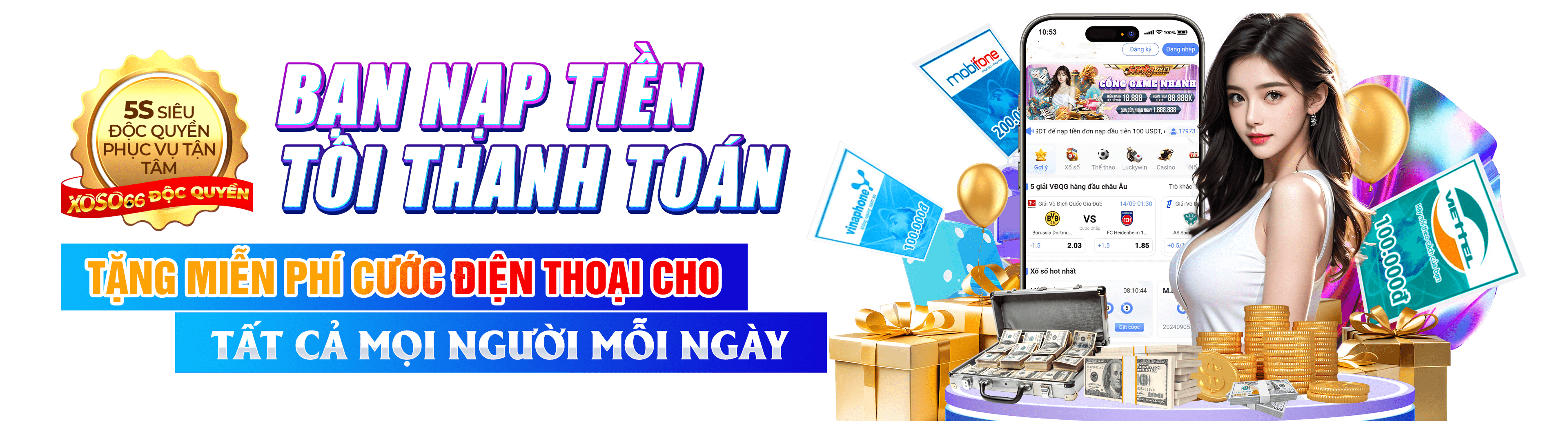 Hình ảnh quảng cáo của s678 hiển thị nền tảng và các lợi ích